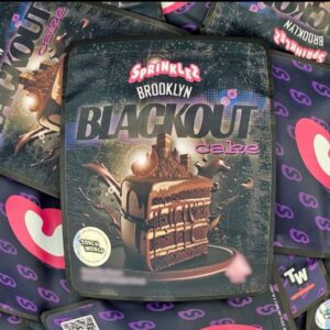 Brooklyn Blackout Cake strain premium cannabis flower with rich chocolate dessert flavor