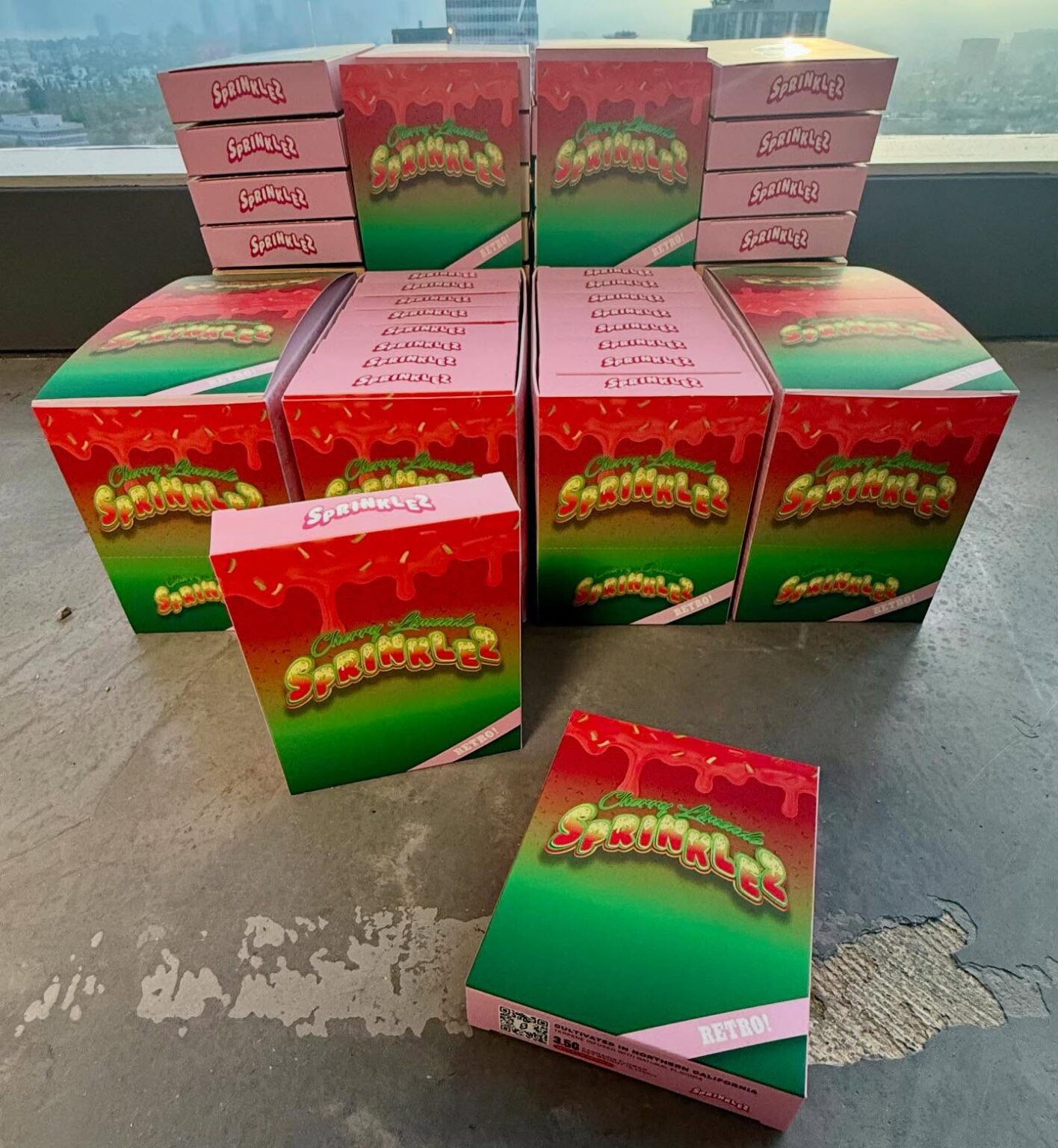 Cherry Limeade strain premium cannabis flower with sweet cherry citrus flavor