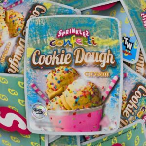 Confetti Cookies Dough Cream strain premium cannabis flower with creamy cookie dough flavor